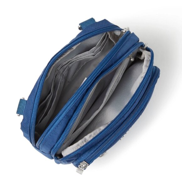 Brand New Baggallini Triple Zip Bagg - Picture 4 of 7